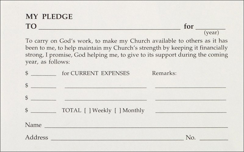 Free Pledge Card Template Inspirational Pledge and Wel E Cards E Write Pany