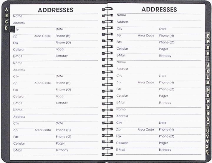 Free Printable Address Book Template Fresh Best 45 Satisfactory Printable Address Book