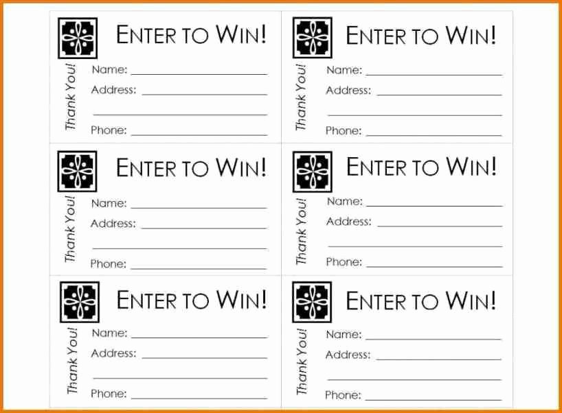 Free Printable Raffle Ticket Template New Ticket Template for Microsoft Word some Great Resources