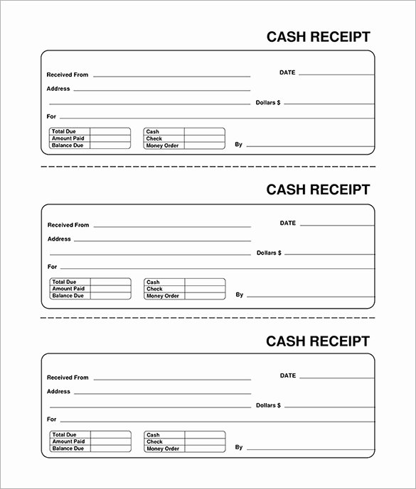 Free Printable Receipt Templates Luxury Receipt Template Doc for Word Documents In Different Types