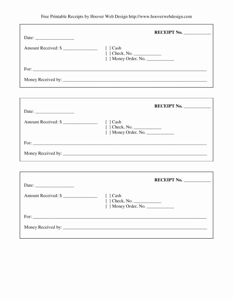 Free Printable Receipt Templates Unique How to Differentiate Receipts From Invoice
