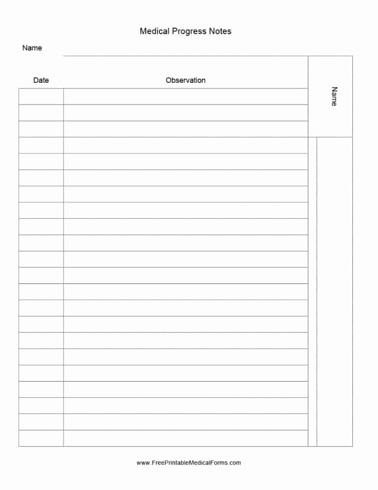 Free therapy Notes Template Unique 43 Progress Notes Templates [mental Health Psychotherapy