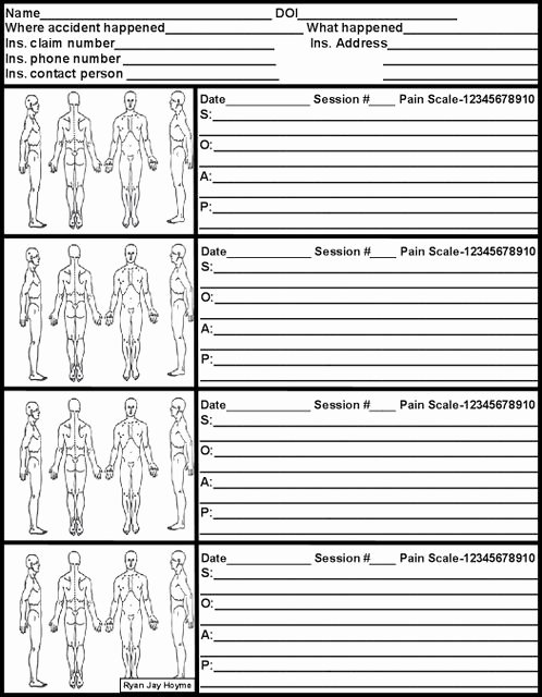 Free therapy Notes Template Unique 7 Best Of Printable Counseling soap Note Templates