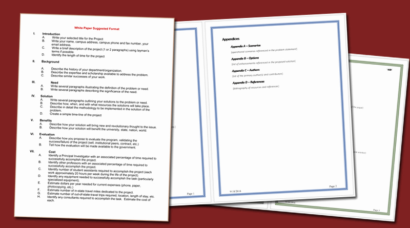 Free White Paper Template Best Of White Paper Templates to Help You In formatting Your White