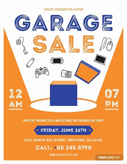 Free Yard Sale Flyer Template Beautiful 17 Free Sales Flyer Templates