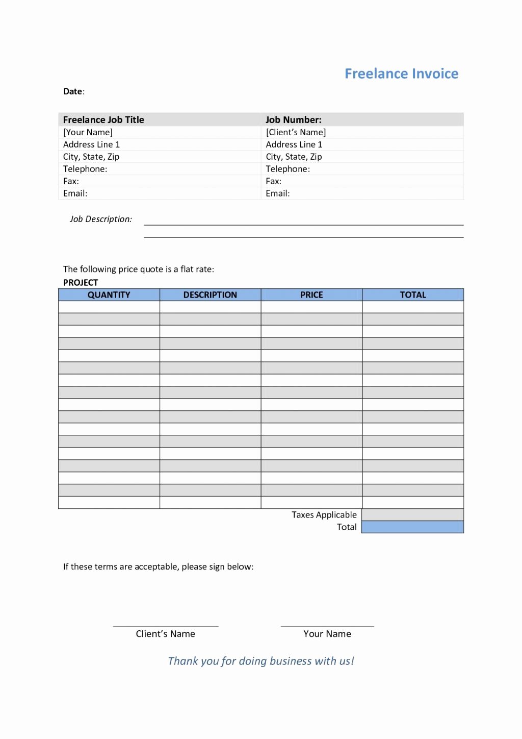 Freelance Writer Invoice Template Awesome Freelance Writer Invoice Invoice Template Ideas