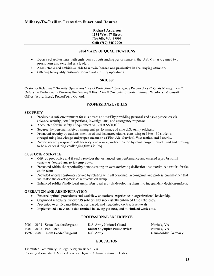 Functional Resume Template Free Inspirational Functional Resume format is It Right for You Templates