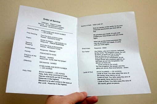 Funeral Mass Program Template Fresh Liturgytools Template Booklet for A Catholic Funeral Mass