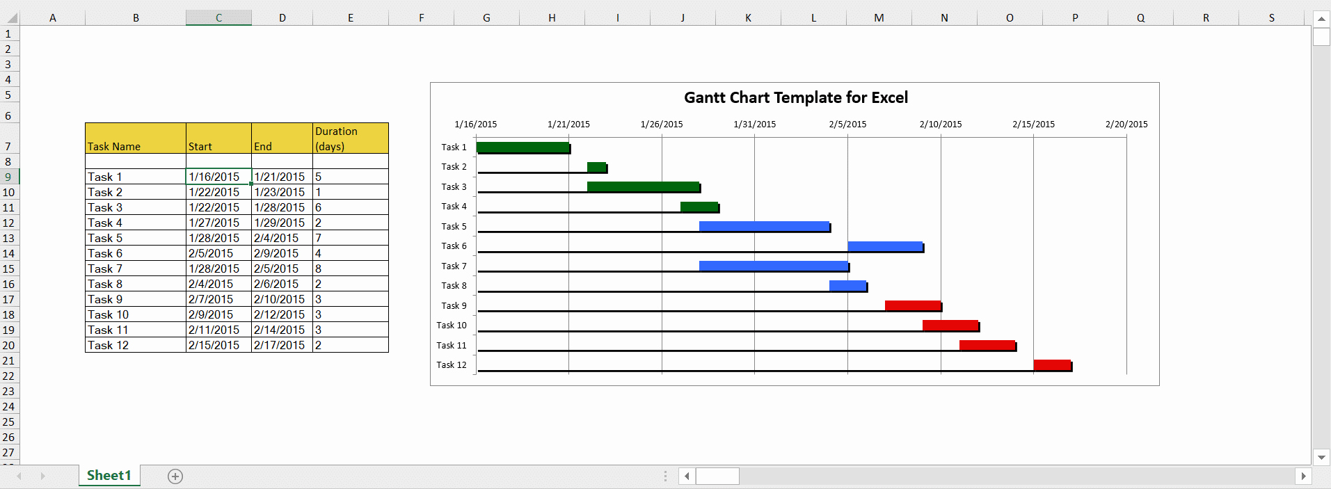 Gantt Chart Template Word Fresh Free Gantt Chart Template Excel Word