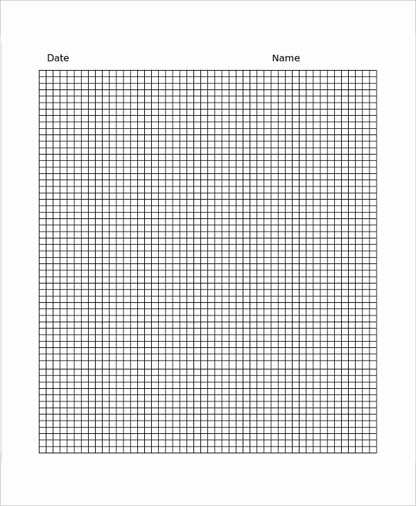 Graph Paper Template Excel Beautiful Sample Printable Graph Paper 19 Documents In Pdf Word