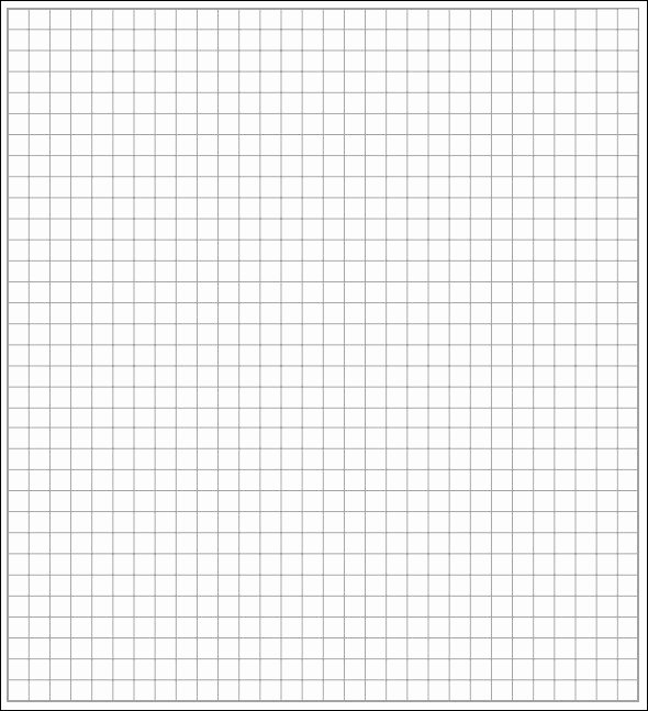 Graph Paper Template Word Inspirational 5 Math Graph Papers