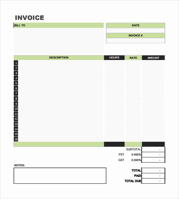 Graphic Design Invoice Template Lovely Sample Graphic Descign Invoice 7 Documents In Pdf Word