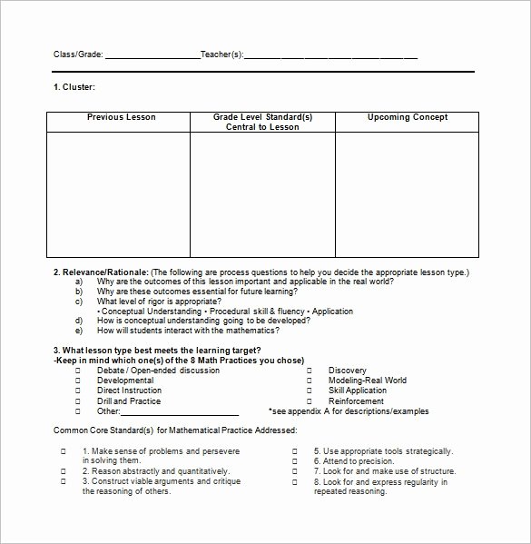 Guided Reading Template Pdf Awesome 5 E Lesson Plan Template for Reading – 30 Elegant 5e