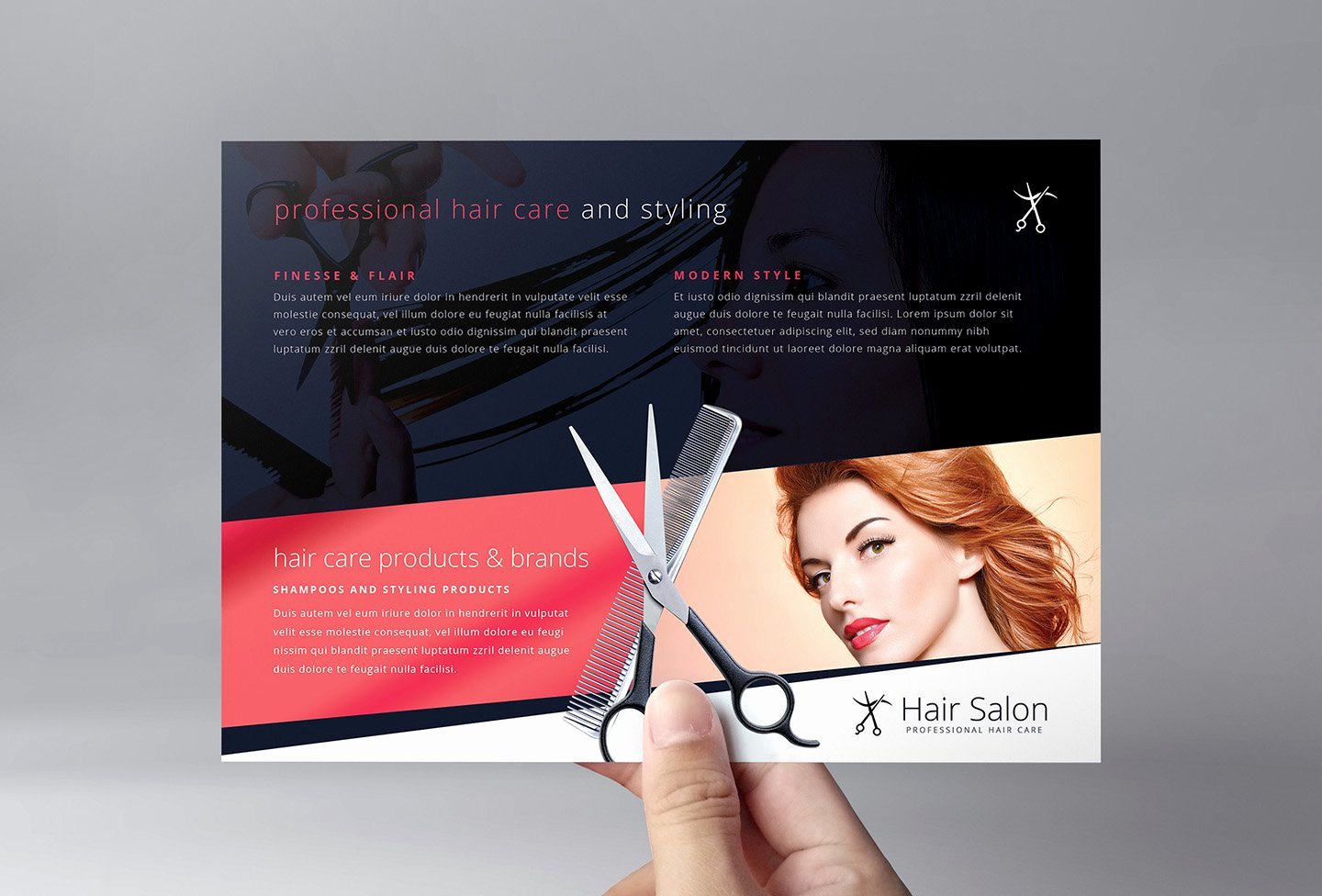 Hair Flyers Free Template Lovely Hair Salon Flyer Template Flyer Templates Creative Market