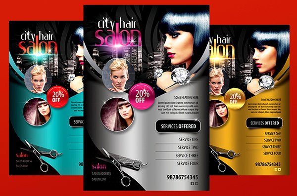 Hair Flyers Free Template New 78 Beauty Salon Flyer Templates Psd Eps Ai