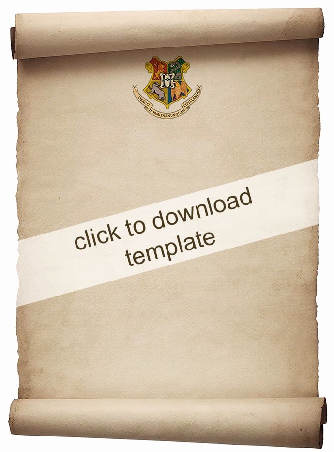 Harry Potter Letter Template Awesome Harry Potter Party Invitation Template Hogwarts