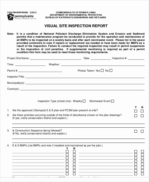 Home Inspection Report Template Pdf Lovely as Receiving and Inspection Report Inspection Report