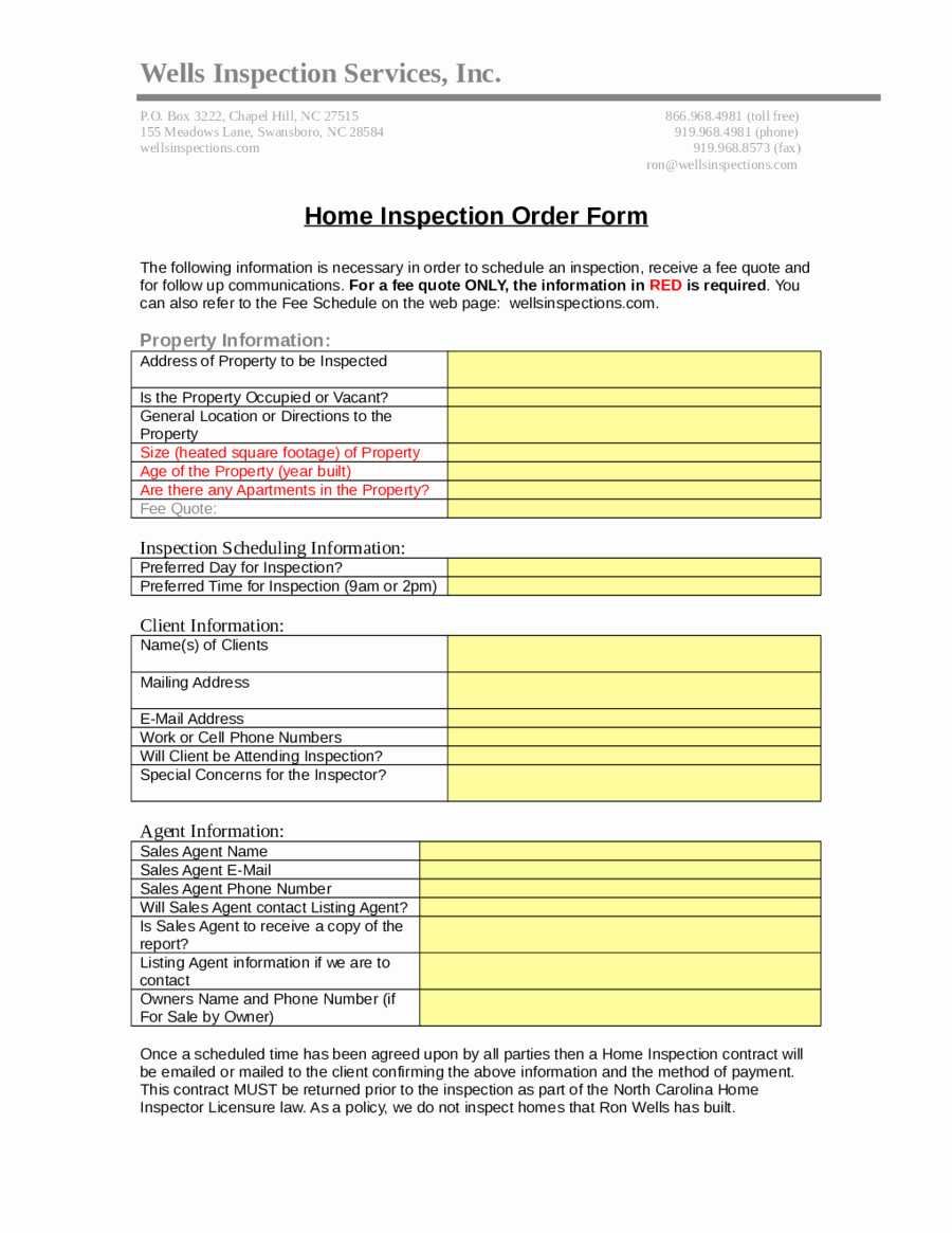Home Inspection Report Template Pdf New 2019 Home Inspection Report Fillable Printable Pdf