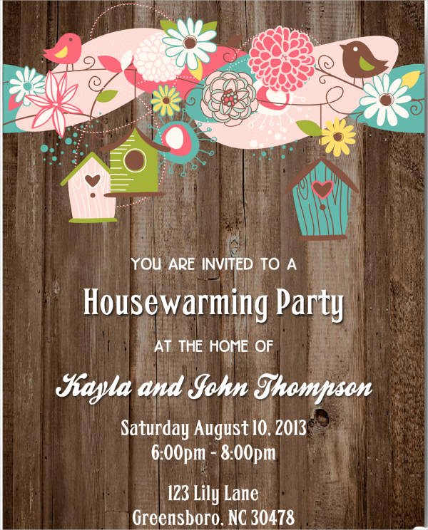 Housewarming Invitation Templates Free Awesome 8 Housewarming Invitation Templates Free Download