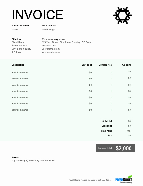 Hvac Service order Invoice Template Luxury Hvac Invoice Template Free Download