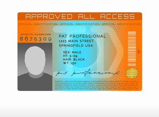 Id Badge Template Photoshop Best Of Id Badge Layered Psd Template