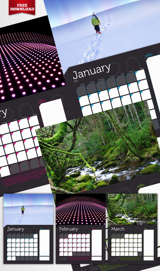 In Design Calendar Templates Elegant Free Indesign A3 Wall Calendar Crs Indesign Templates