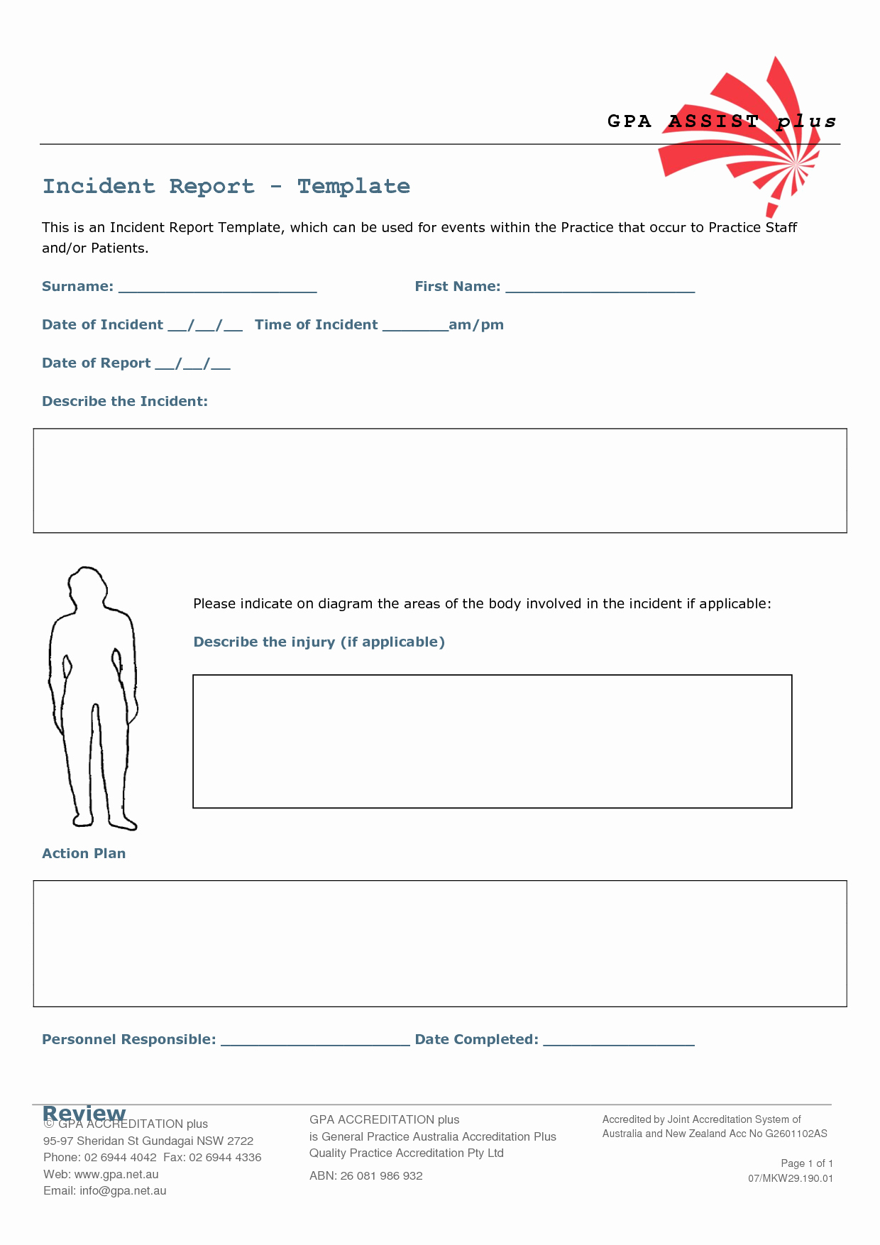 Incident Report Template Microsoft Awesome Incident Report Template Here for A Free Video