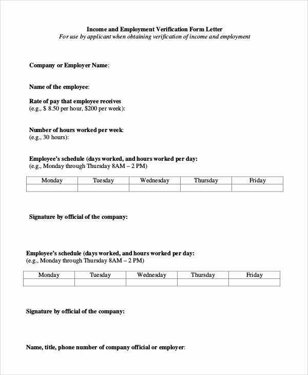 Income Verification Letter Template Fresh Letter – Page 2 – New Pany Driver