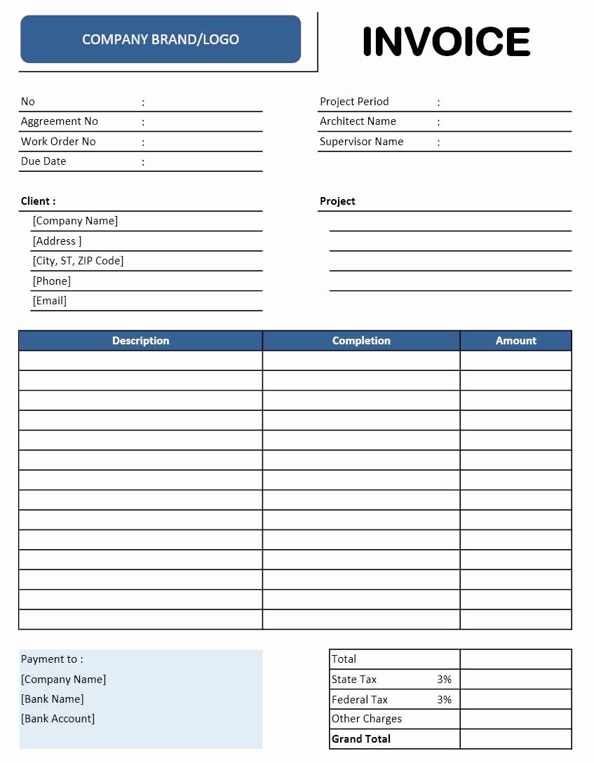 Independent Contractor Invoice Template Excel Best Of Contractor Invoice Template Excel Templates