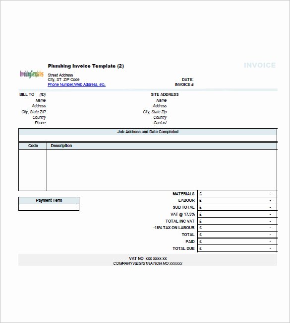 Independent Contractor Invoice Template Excel Luxury Independent Contractor Invoice Template