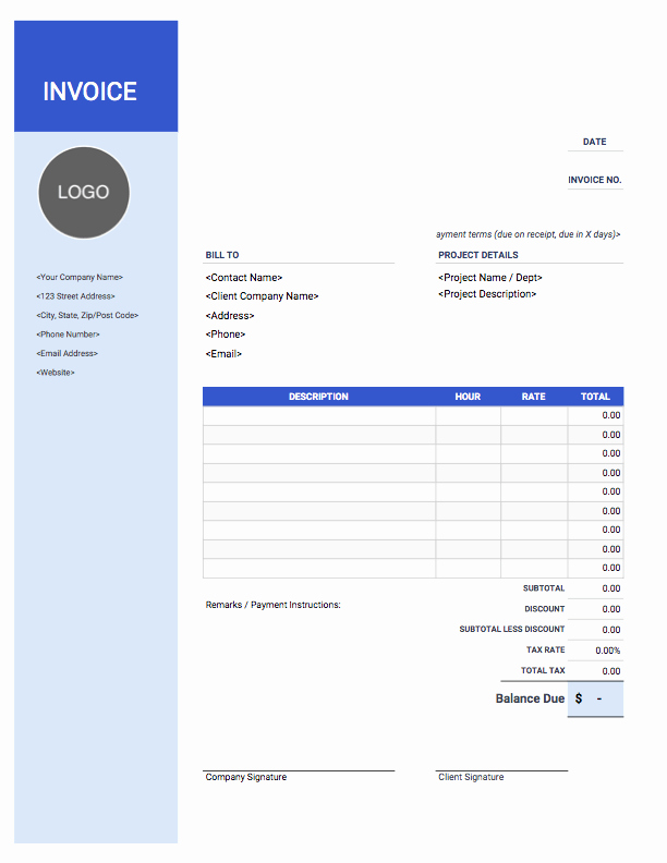 Invoice Template for Consulting Services Inspirational Consulting Invoice Templates Free Download