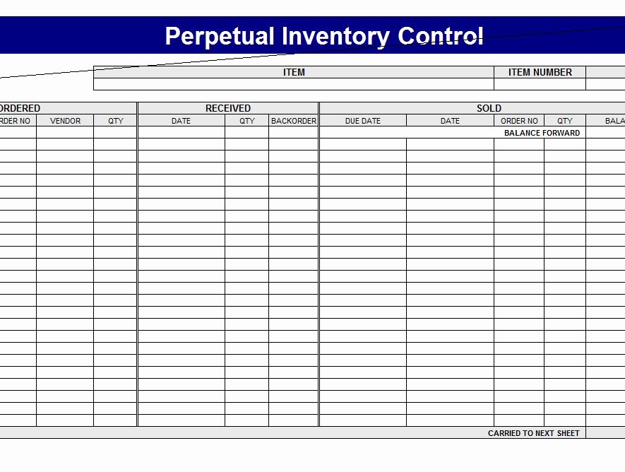 It Inventory Excel Template Elegant Basic Inventory Control Template