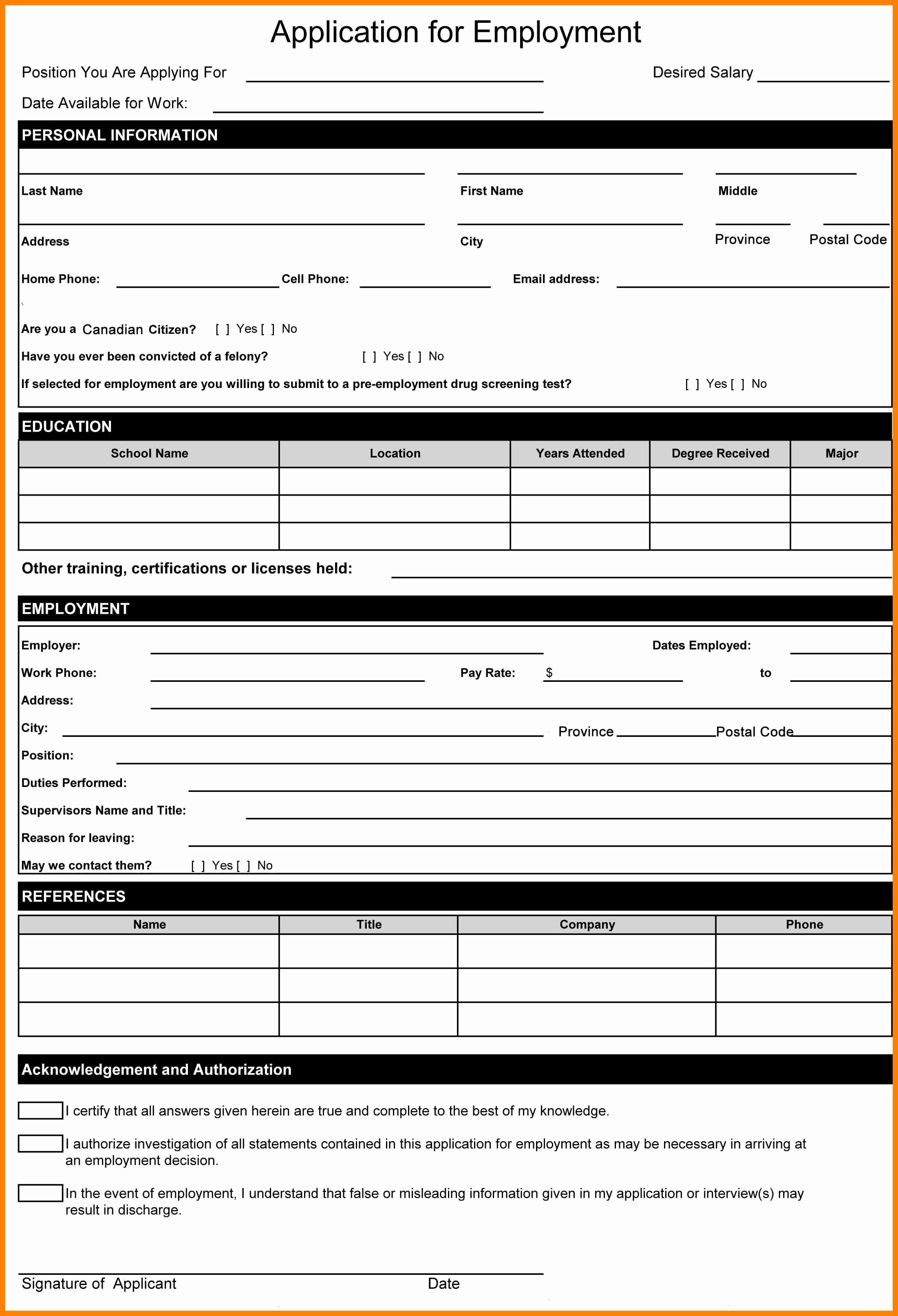 Job Application form Template Word New Pin On Biodata forms
