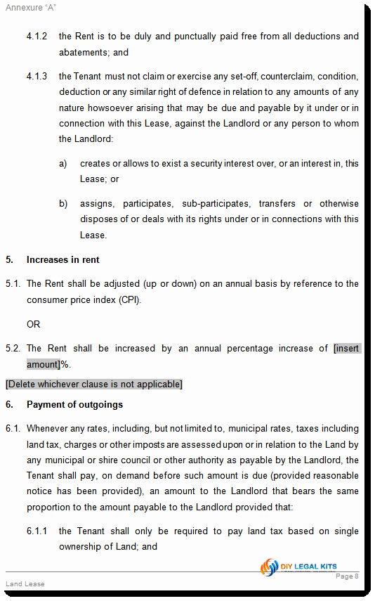 Land Lease Agreement Template Lovely Lease for Agricultural Land Agreement Template