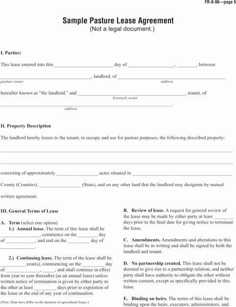 Land Lease Agreement Templates Luxury Download Land Lease Agreement for Free formtemplate