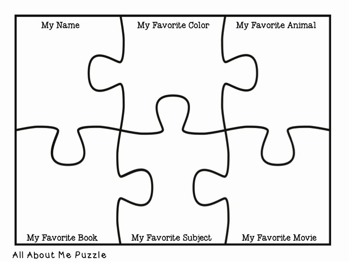 Large Puzzle Piece Template Awesome 25 Best Ideas About Puzzle Piece Template On Pinterest