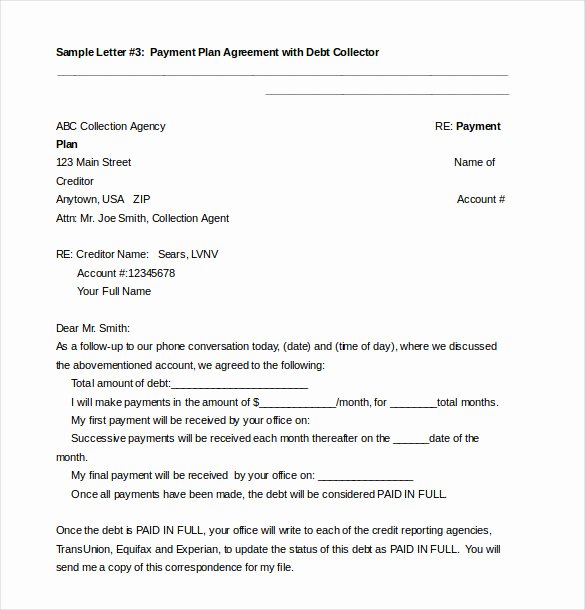 Letter Of Agreement Template Free Fresh Agreement Templates
