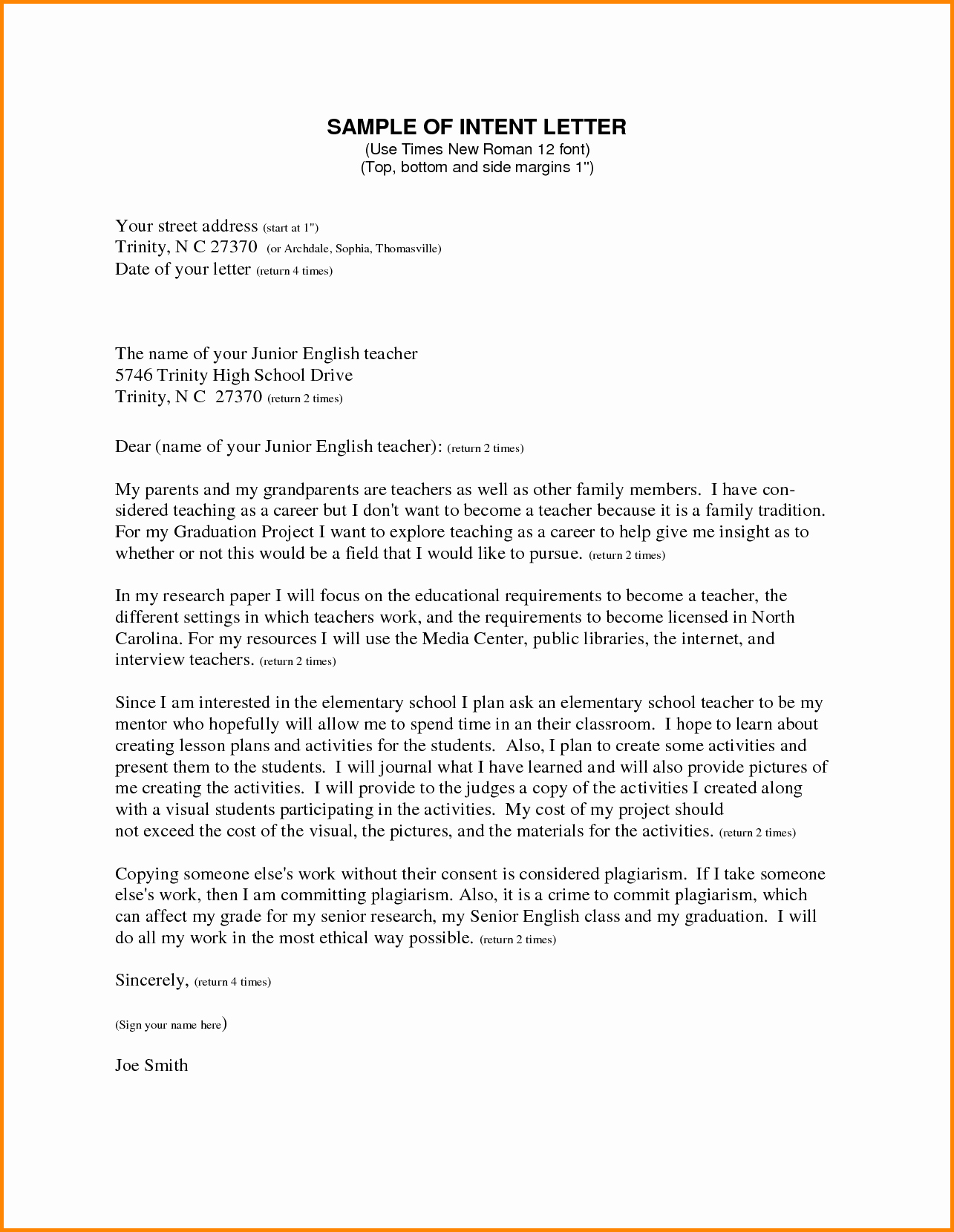 Letter Of Intent Template Inspirational Letter Of Intent Real Estate
