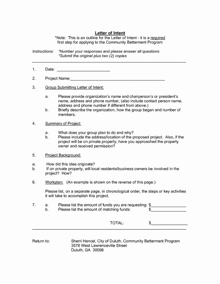 Letter Of Intent Template Luxury Pin by Letter Of Intent On Letter Of Intent