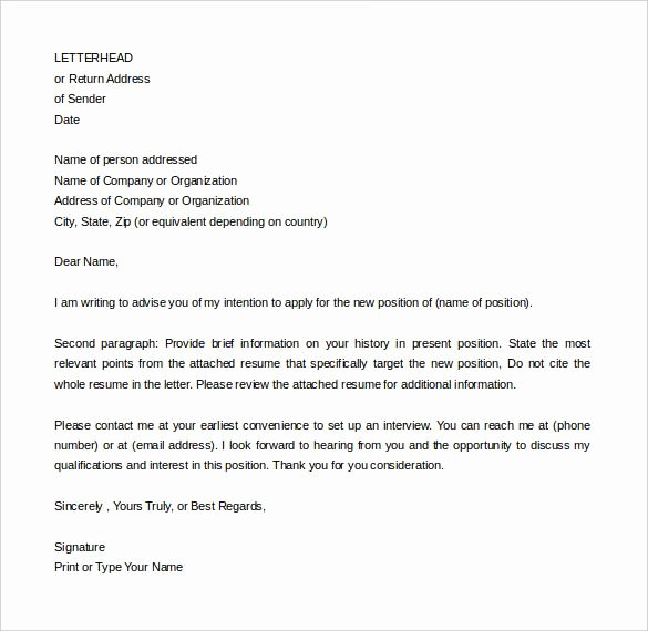 Letter Of Intent Template Luxury Simple Letter Interest Maham