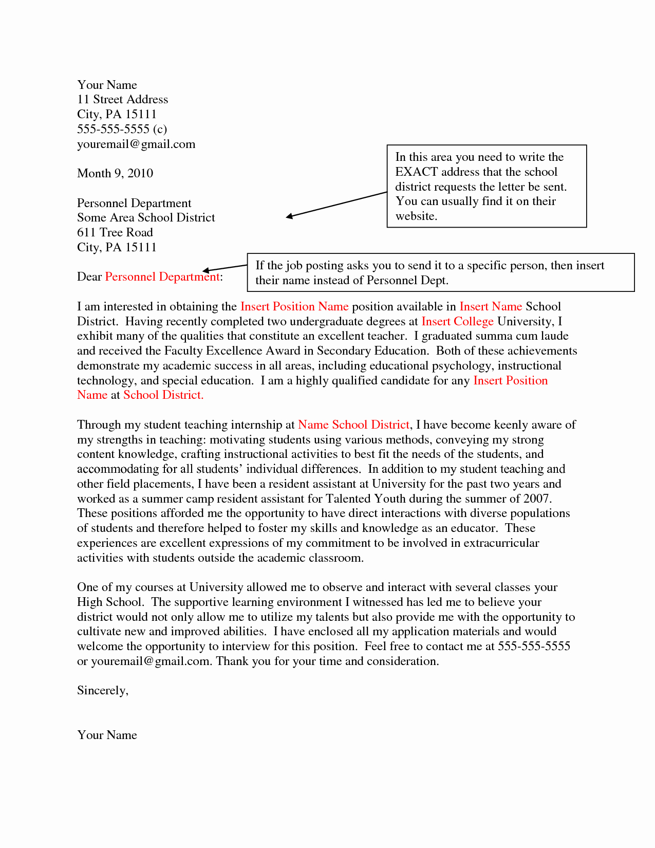 Letter Of Interest Templates Lovely How to Write A Cover Letter Of Interest Example for A Job