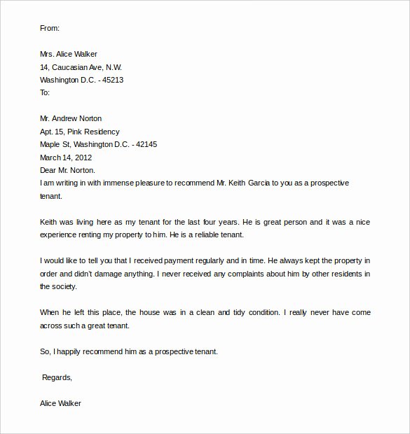 Letter Of Recommendation Templates Free Beautiful 42 Reference Letter Templates Pdf Doc