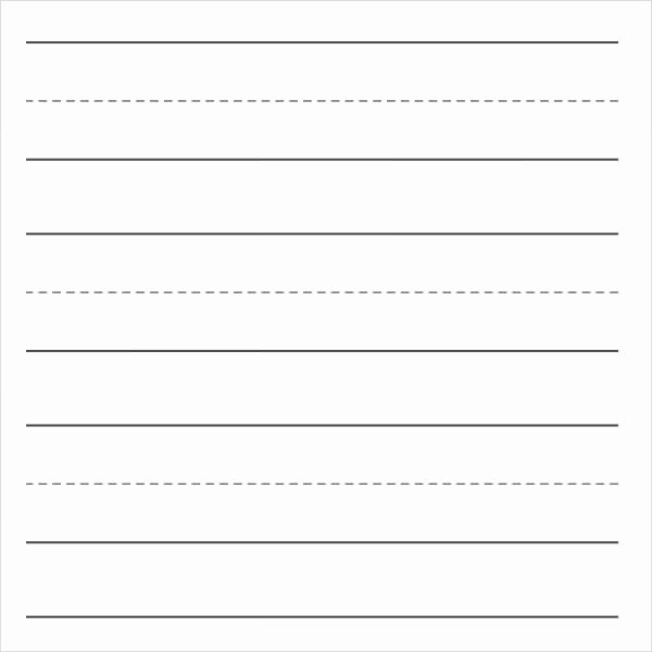 Lined Paper Template Pdf Awesome Free 6 Printable Writing Paper Templates In Pdf