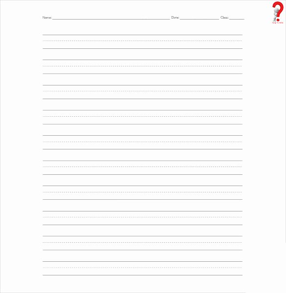 Lined Paper Template Pdf New How to Use Printable Lined Paper Template In Pdf &amp; Word