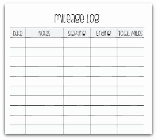 Log Sheet Template Excel Beautiful 10 Excel Mileage Log Templates Excel Templates