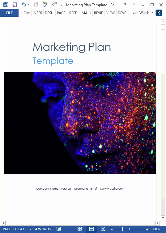 Marketing Proposal Template Word Inspirational Ms Word Templates for Business Marketing and software