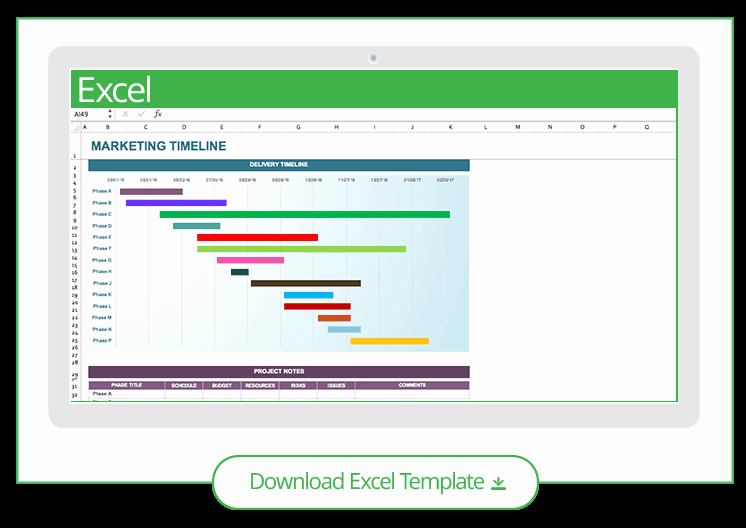 Marketing Timeline Template Excel Elegant Free Marketing Timeline Tips and Templates Smartsheet