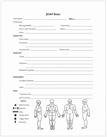 Massage therapy Intake form Template Unique Free Massage forms Of All Kinds