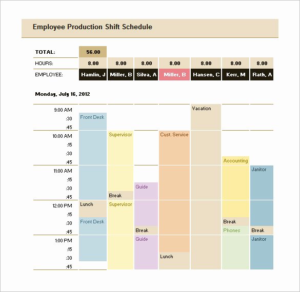 Master Production Schedule Template Excel Elegant Production Schedule Template