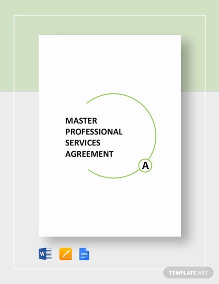 Master Services Agreement Template Best Of 28 Professional Services Agreement Examples Pdf Word